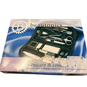 Beautonics Manicure & Cosmetic Kit One Size Unisex NIB